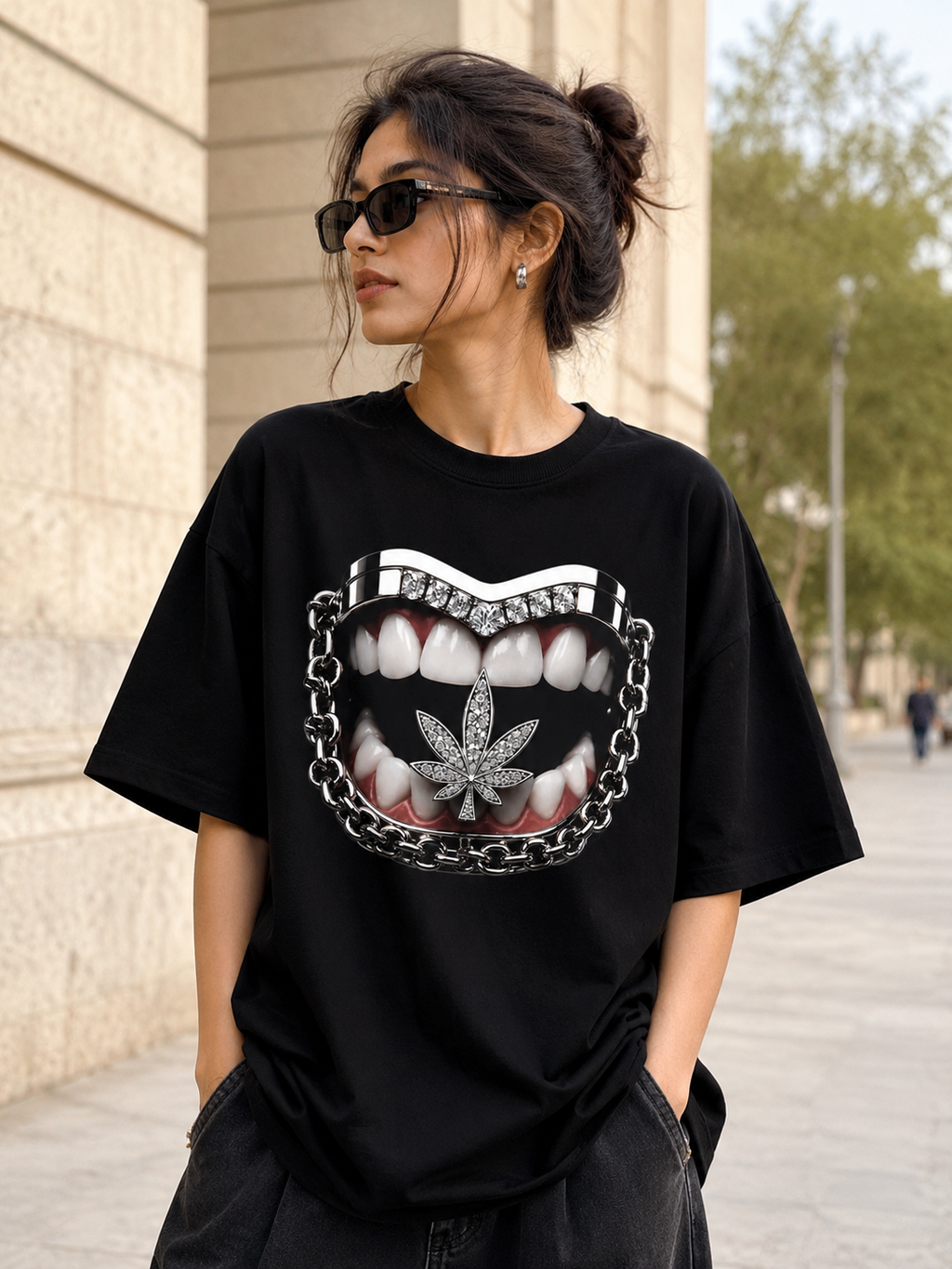 Diamond Bite Oversized Tee