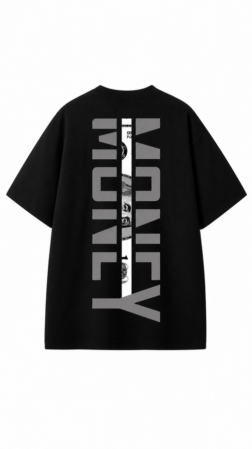 MONEY Reflecive Oversized T-shirt